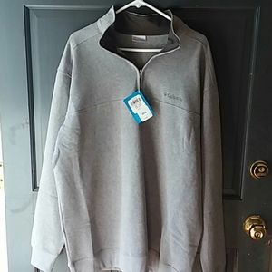 Columbia Mens 1/4 zip sweatshirt